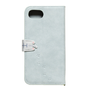 ＮＡＴＵＲＡＬ　ｄｅｓｉｇｎ iphone17e/16e用 手帳型ｹｰｽ new cocotte ブルーグレー IP24SP-COT09-イメージ2