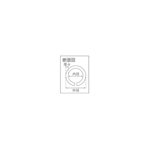 トラスコ 安心クッション　丸型　ライトグレー　２７ｍｍ TAC-165LG-イメージ3
