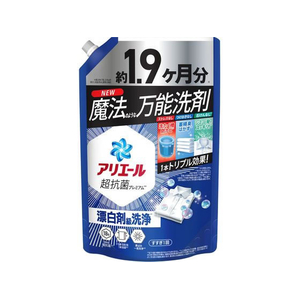 Ｐ＆Ｇ アリエールジェル 詰替 ウルトラジャンボ 1.4kg FCJ389T-イメージ1