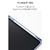 エレコム 11インチiPad Air(M3/M2) フラップケース 衝撃吸収 Pencil収納 スリープ対応 ブルーグレー TB-A25MSABG-イメージ6