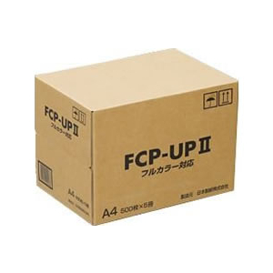 日本製紙 フルカラー対応プリンタ用紙A4 500枚×5冊 F151068-FCP-UP2A4-イメージ1