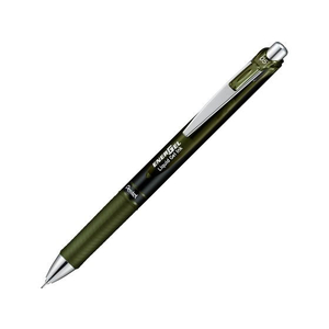 ぺんてる エナージェル ノック式 0.5mm オリーブブラック FC541PA-BLN75A2-KA-イメージ1