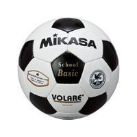 ミカサ サッカー 4号 検定球 ホワイト／ブラック FC698RV-SVC402SBC-WBK