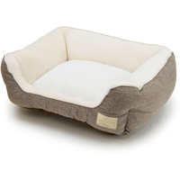 ペットプロジャパン Homey オールシーズンスクエアベッド M ブラウン FCE842T