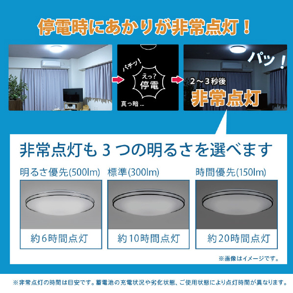 HotaluX ～6畳用 防災用LEDシーリングライト オリジナル HotaluX AID 乳白色 HLDC06Q02E HotaluX 調光 15段階