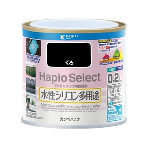 カンペハピオ ハピオセレクト くろ 0.2L FCB450M-イメージ1
