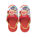 ニッポンスリッパ 子ども用スリッパ アンパンマン レッド FCF459F-8-9741-11