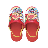 ニッポンスリッパ 子ども用スリッパ アンパンマン レッド FCF459F-8-9741-11