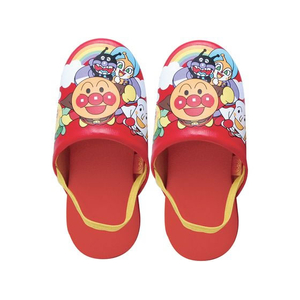 ニッポンスリッパ 子ども用スリッパ アンパンマン レッド FCF459F-8-9741-11-イメージ1