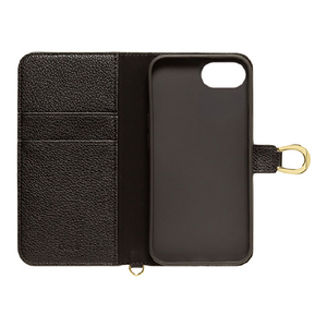 ＮＡＴＵＲＡＬ　ｄｅｓｉｇｎ iphone17e/16e用 手帳型ｹｰｽ orfe ブラック IP24SP-ORF01-イメージ3
