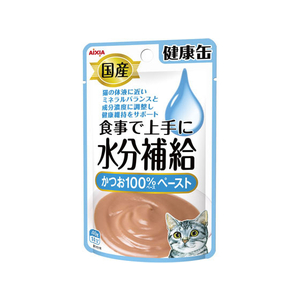 アイシア 国産 健康缶パウチ 水分補給かつおペースト 40g FC05228-KZJ-7-イメージ1
