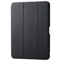 エレコム 11インチiPad Air(M3/M2) フラップケース 衝撃吸収 Pencil収納 スリープ対応 ブラック TB-A25MSABK