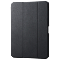 エレコム 11インチiPad Air(M3/M2) フラップケース 衝撃吸収 Pencil収納 スリープ対応 ブラック TB-A25MSABK