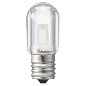 ヤザワ LEDナツメ球電球色E17 クリア LDT1LG22E17C-イメージ1
