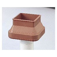 光 ゴム脚キャップ(フリーサイズイスゴム) 茶 角 40～50mm用 FCM0495-F4-4501