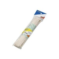 トラスコ中山 TRUSCO　綿ロープ　3つ打　線径4mmX長さ10m R-410M