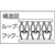 トラスコ中山 マジックテープ[[R下]]弱粘着幅100mm長1m白(1巻=1セット) FC768GT-3619605-イメージ2