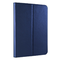 バッファロー iPad mini(第6世代)用マルチアングルレザーケース ブルー BSIPD2108CLMBL