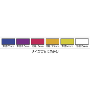 兼古製作所 カラーハイス下穴錐３本組　２／２．５／３ｍｍ ACK3-2253-イメージ3