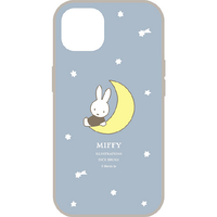グルマンディーズ iPhone 14 Plus用ソフトケース ミッフィー お月さま MF-345A