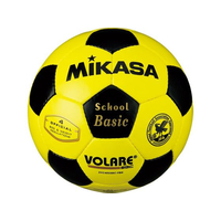 ミカサ サッカー 4号 検定球 イエロー／ブラック FC700RV-SVC402SBC-YBK