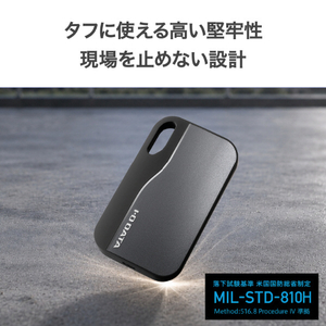 I・Oデータ USB 20Gbps USB-C/USB-A対応 ポータブルSSD 1TB ダークグレー SSCA-SUW1GR-イメージ8