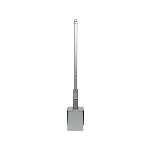 日本クリンテック STAND. 自立 ほうき チリトリ付 高さ67cm ライトグレー FCG089Y-イメージ1