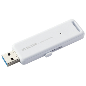 エレコム 外付けポータブルSSD(1TB) ホワイト ESD-EMB1000GWH エレコム 外付けポータブルSSD(1TB) ホワイト ESD-EMB1000GWH