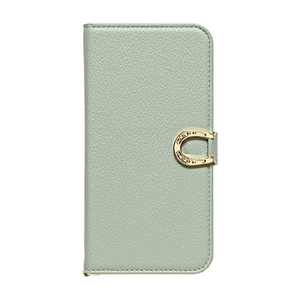 ＮＡＴＵＲＡＬ　ｄｅｓｉｇｎ iPhone 16e用手帳型ケース ORFE ミントグリーン IP24SP-ORF02-イメージ1