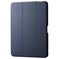 エレコム 11インチiPad Air(M3/M2) フラップケース 衝撃吸収 Pencil収納 スリープ対応 ネイビー TB-A25MSANV