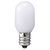 ヤザワ LEDナツメ球電球色E12 ホワイト LDT1LG19E12W-イメージ1