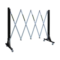 安全興業/現場用簡易アルミゲート RFゲート キャスター付き H900 FCB143E-4367342