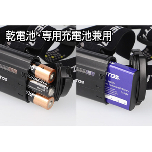 ジェントス ヘッドベイダー(550ルーメン) HV-033HD-イメージ5