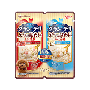 ユニ・チャーム グラン・デリ 2つの味わい ジュレ ビーフ&軟骨 FC32358-イメージ1