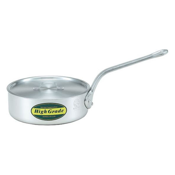 カンダ ハイグレード アルミ 浅 片手鍋 目盛 18cm(1.7L) FC952PL-006224 人気・おすすめ｜使いやすい・旅行におすすめ 品質保証 全国発送 日本国内発送・最短翌日お届け
