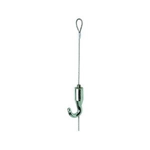 トラスコ中山 ワイヤー吊りパーツ ハンガ-セット 1.0Φ×2M FC907FS-2076080-イメージ1