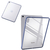 エレコム 11インチiPad Air(M3/M2)用クリアケース 軽量 カラーエッジ 背面クリア ブルーグレー TB-A25MTSLOBG-イメージ2