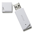 BUFFALO USB2．0用 どっちもUSBメモリー(16GB) ホワイト RUF2-KR16GA-WH