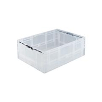 トラスコ中山 TRUSCO　TPO型　折りたたみコンテナ　TP規格　63L　半透明 TPO-462.5TM