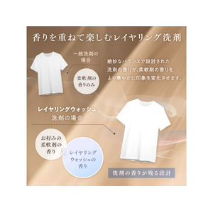 ＮＳファーファジャパン ファーファ FINE FRAGRANCE レイヤリングウォッシュ 570g FCE996H-イメージ4