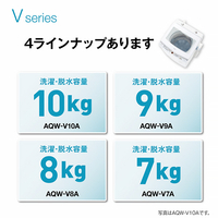 AQUA AQW-V7A(W) 7．0kgインバーター全自動洗濯機 ホワイト|エディオン
