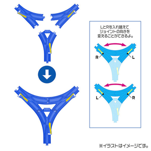 タカラトミー R-30 三角ポイントレール Pﾚ-ﾙR30ｻﾝｶｸﾎﾟｲﾝﾄﾚ-ﾙ-イメージ2