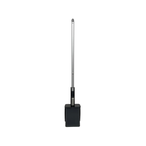日本クリンテック STAND. 自立 ほうき チリトリ付 高さ67cm チャコール FCG090Y-イメージ1