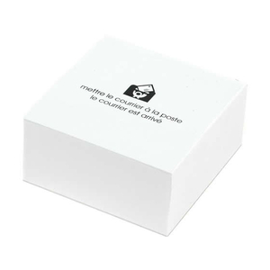 エトランジェ・ディ・コスタリカ ブロックメモ BLM ホワイト 500枚 F076172-BLM-A-02-イメージ1