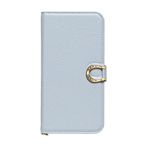 ＮＡＴＵＲＡＬ　ｄｅｓｉｇｎ iphone17e/16e用 手帳型ｹｰｽ orfe ライトブルー IP24SP-ORF04-イメージ1