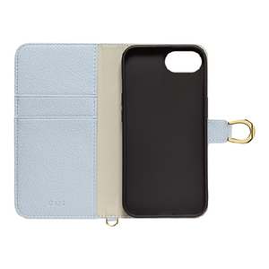 ＮＡＴＵＲＡＬ　ｄｅｓｉｇｎ iphone17e/16e用 手帳型ｹｰｽ orfe ライトブルー IP24SP-ORF04-イメージ3