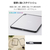 エレコム 11インチiPad Air(M3/M2)用クリアケース 軽量 カラーエッジ 背面クリア ブラック TB-A25MTSLOBK-イメージ4
