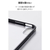 エレコム 11インチiPad Air(M3/M2)用クリアケース 軽量 カラーエッジ 背面クリア ブラック TB-A25MTSLOBK-イメージ6