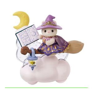 エポック社 シルバニアファミリー LT-04 Little Tales Collection 月夜の空飛ぶほうき ﾂｷﾖﾉｿﾗﾄﾌﾞﾎｳｷLT04-イメージ1