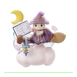 エポック社 シルバニアファミリー LT-04 Little Tales Collection 月夜の空飛ぶほうき ﾂｷﾖﾉｿﾗﾄﾌﾞﾎｳｷLT04-イメージ3